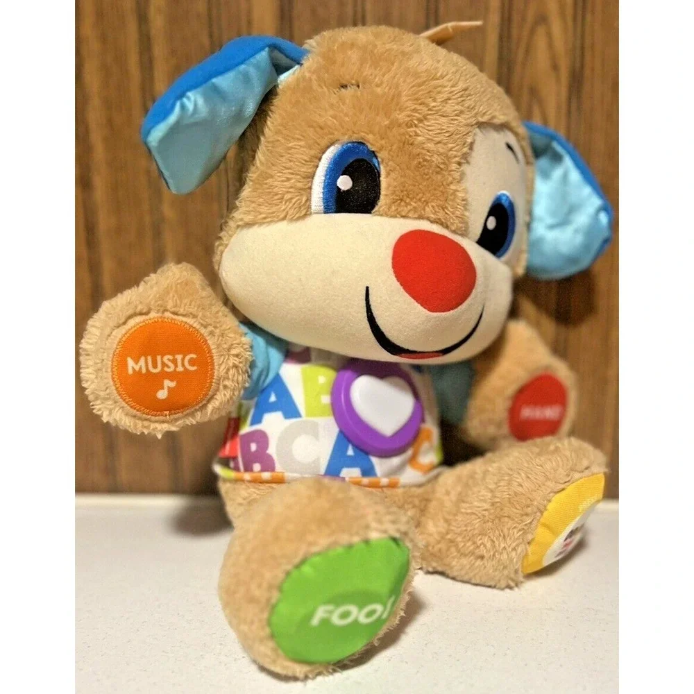 Fisher Price Laugh Learn Puppy Smart Stages Toy Tested Interactive Kids Learning